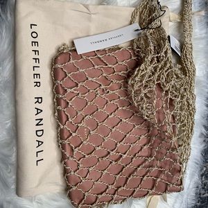 Loeffler Randall Net and Leather bag